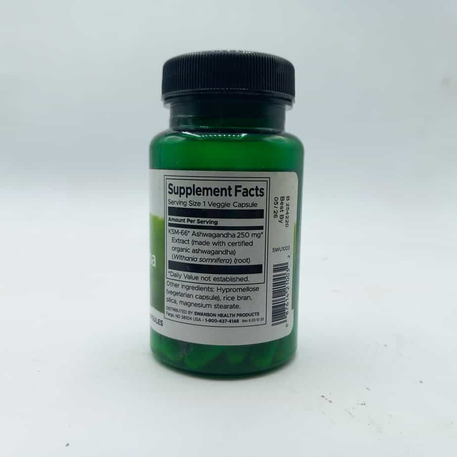 آشواگاندا سوانسون Swanson Ashwagandha 6 آشواگاندا سوانسون Swanson Ashwagandha - Image 6
