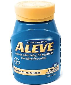 ناپروکسن سدیم الیو 220 میلی گرم 320 کپسول Aleve Naproxen Sodium