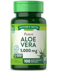 کپسول آلوئه ورا نیچرز تریث Nature's Truth Aloe Vera Gel Capsules