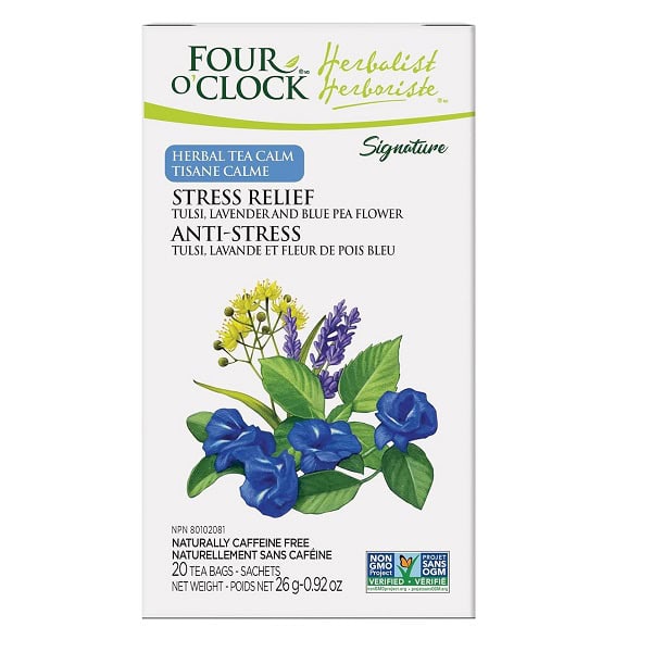 دمنوش گیاهی کاهش دهنده استرس Four O'Clock 1 دمنوش گیاهی کاهش دهنده استرس Four O'Clock