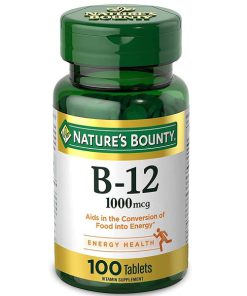ویتامین B12 نیچرز بونتی 1000 میکروگرم 100 عدد