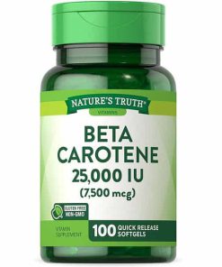 بتاکاروتن نیچرز تریث Nature's Truth BetaCarotene 25000 IU