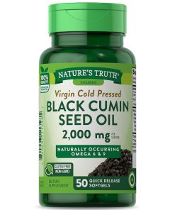 روغن سیاه دانه نیچرز تریث Nature's Truth Black Cumin Seed Oil 2000 mg  