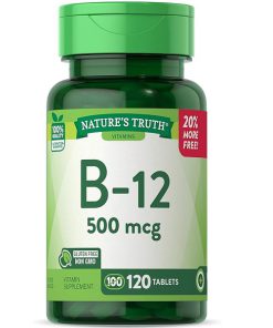 ویتامین B12 نیچرز تریث 120 عدد Nature's Truth B12 500MCG