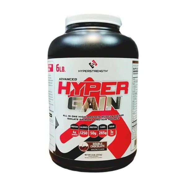 گینر هایپر گین هایپر استرنگ HyperStrength Hyper Gain 6lbs 1 گینر هایپر گین هایپر استرنگ HyperStrength Hyper Gain 6lbs