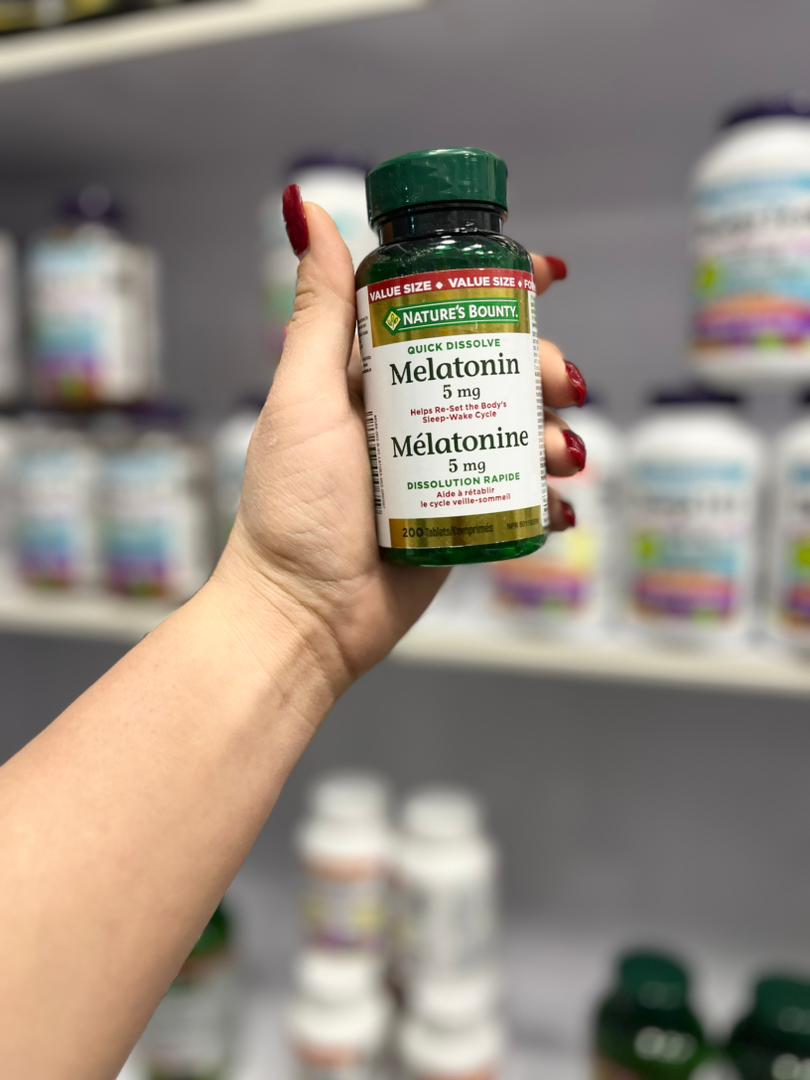 ملاتونین نیچرز بونتی 5 میلی گرم 200 عدد Nature's Bounty Melatonin 2 ملاتونین نیچرز بونتی 5 میلی گرم 200 عدد Nature's Bounty Melatonin