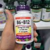 ویتامین B6 و B12 وبر نچرالز به همراه فولیک اسید 120 عدد