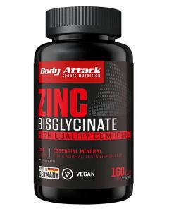 بیس گلیسینات روی بادی اتک 160 عدد Body Attack Zink Bisglycinate