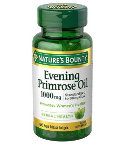 روغن گل مغربی نیچرز بونتی 1000 میل 60 عدد Nature's Bounty Evening Primrose
