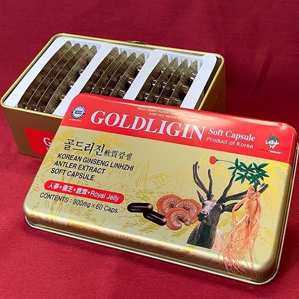 قرص شاخ گوزن، گانودرما و عصاره جینسینگ گلدلیگین Goldligin 2 قرص شاخ گوزن، گانودرما و عصاره جینسینگ گلدلیگین Goldligin