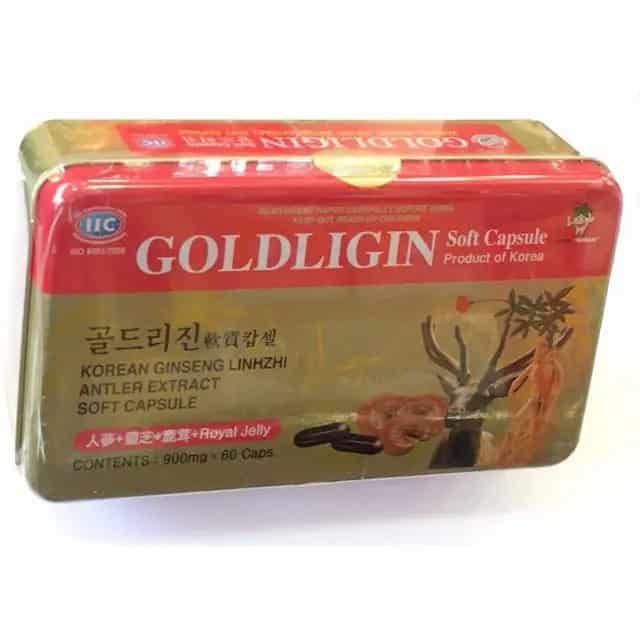 قرص شاخ گوزن، گانودرما و عصاره جینسینگ گلدلیگین Goldligin 3 قرص شاخ گوزن، گانودرما و عصاره جینسینگ گلدلیگین Goldligin