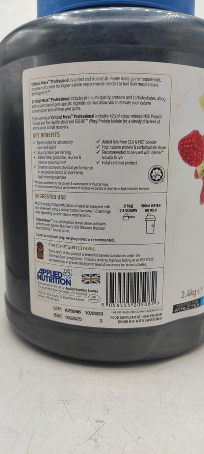 کرتیکال لین مس گینر اپلاید Applied Critical Mass Lean 4 کرتیکال لین مس گینر اپلاید Applied Critical Mass Lean - Image 4