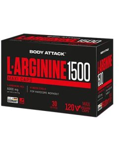 ال آرژنین 1500 بادی اتک BODY ATTACK L-ARGININE 1500