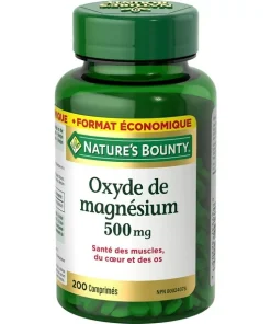 اکسید منیزیم نیچرز بونتی 200 عدد Nature's Bounty Magnesium Oxide