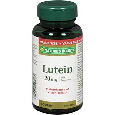 لوتئین نیچرز بونتی 20 میلی گرم 60 عدد Nature's Bounty Lutein