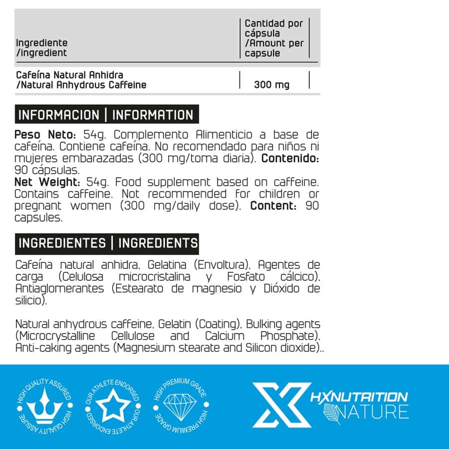 کافئین اچ ایکس نوتریشن HX Nutrition CAFFEINE 300MG 4 کافئین اچ ایکس نوتریشن HX Nutrition CAFFEINE 300MG