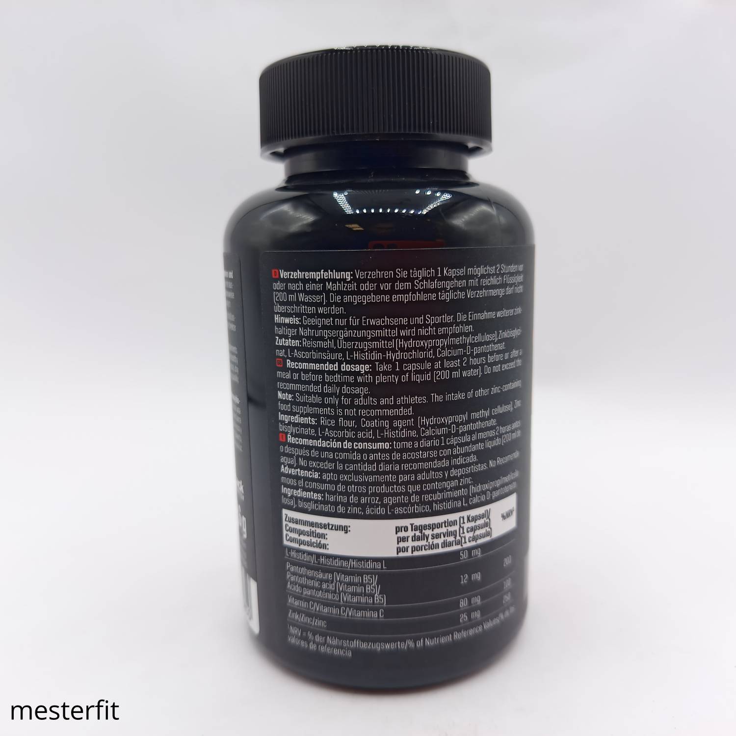 بیس گلیسینات روی بادی اتک 160 عدد Body Attack Zink Bisglycinate 3 بیس گلیسینات روی بادی اتک 160 عدد Body Attack Zink Bisglycinate