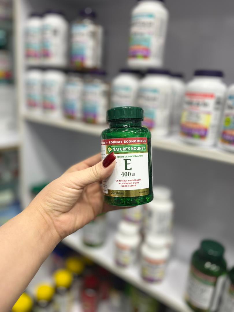 ویتامین ای نیچرز بونتی 400 واحد 200 عدد Nature's Bounty Vitamin E 400IU 2 ویتامین ای نیچرز بونتی 400 واحد 200 عدد Nature's Bounty Vitamin E 400IU