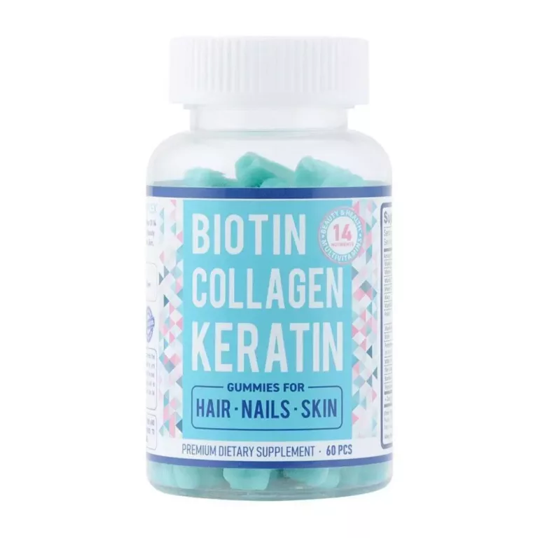 پاستیل بیوتین کلاژن کراتین Biotin Collagen Keratin 1 پاستیل بیوتین کلاژن کراتین Biotin Collagen Keratin