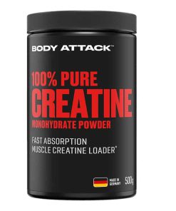 پیور کراتین بادی اتک 500 گرم Body Attack 100% Pure Creatine