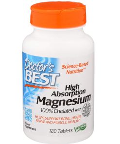 منیزیم دکتر بست 100 میلی گرم 120 عدد Doctor's Best Magnesium