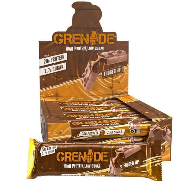 پروتئین بار گرنید 20 گرم پروتئین 1.7 گرم قند Grenade High Protein 1 پروتئین بار گرنید 20 گرم پروتئین 1.7 گرم قند Grenade High Protein