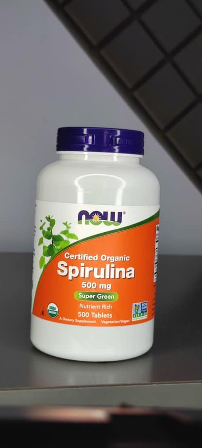 اسپیرولینا ناو 500 میلی گرم 200 عدد NOW Spirulina 5 اسپریلونا ناو