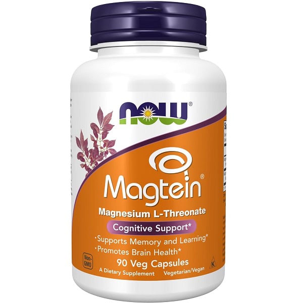 منیزیم ترئونات ناو 90 عدد NOW Magtein Magnesium L-Threonate 1 منیزیم ال ترئونات ناو 90 عدد NOW Magtein Magnesium L-Threonate