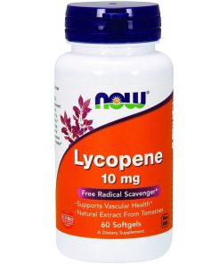 لیکوپن ناو 10 میلی گرم 60 عدد Now Lycopene