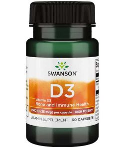 ویتامین دی سوانسون 60 عدد SWANSON Vitamin D3
