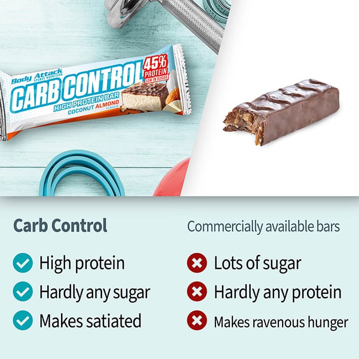 پروتئین بار کرب کنترل بادی اتک 100 گرم BODY ATTACK CARB CONTROL 5 پروتئین بار کرب کنترل بادی اتک 100 گرم BODY ATTACK CARB CONTROL