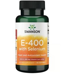 ویتامین ای 400 سوانسون با سلنیوم SWANSON  Vitamin E-400