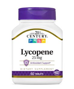 لیکوپن سنتری 25 میلی گرم 60 عدد 21st Century Lycopene
