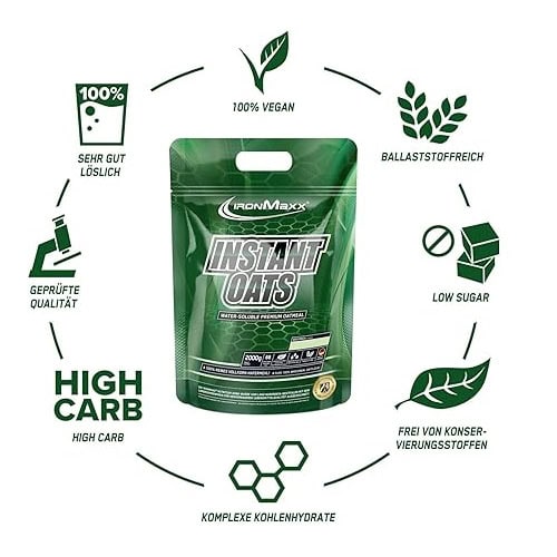 بلغور جو دوسر فوری ایرون مکس IronMaxx Instant Oats 4 بلغور جو دوسر فوری ایرون مکس IronMaxx Instant Oats