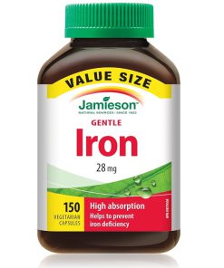 کپسول آهن جمیسون 28 میلی گرم 150 عدد Jamieson Gentle Iron