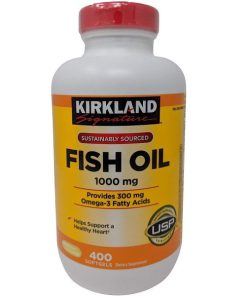 روغن ماهی کرکلند 1000 میلی گرم 400 عدد Kirkland Fish oil