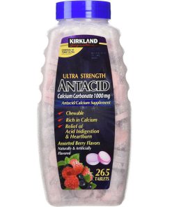آنتی اسید کلسیم کربنات کرکلند Kirkland Ultra Strength Antacid