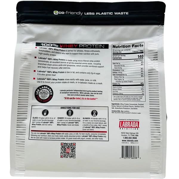 پروتئین وی لابرادا Labrada Nutrition 100% Whey Protein 2 پروتئین وی لابرادا Labrada Nutrition 100% Whey Protein
