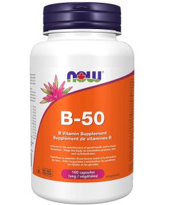 ویتامین ب 50 ناو 100 عدد Now Vitamin B50