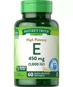 کپسول ویتامین ای نیچرز تریث 60 عدد Nature's Truth E 1000IU