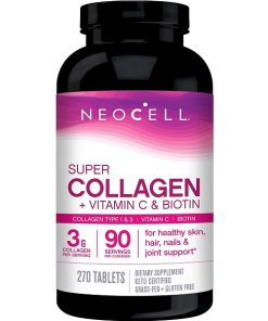 سوپر کلاژن ویتامین سی و بیوتین نئوسل 270 عدد NeoCell Super Collagen Vitamin C Biotin