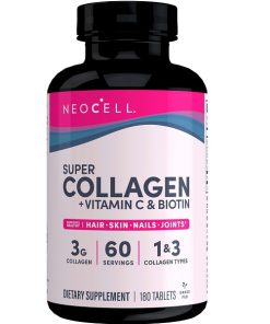 سوپر کلاژن، ویتامین سی و بیوتین نئوسل NeoCell Super Collagen Vitamin C Biotin