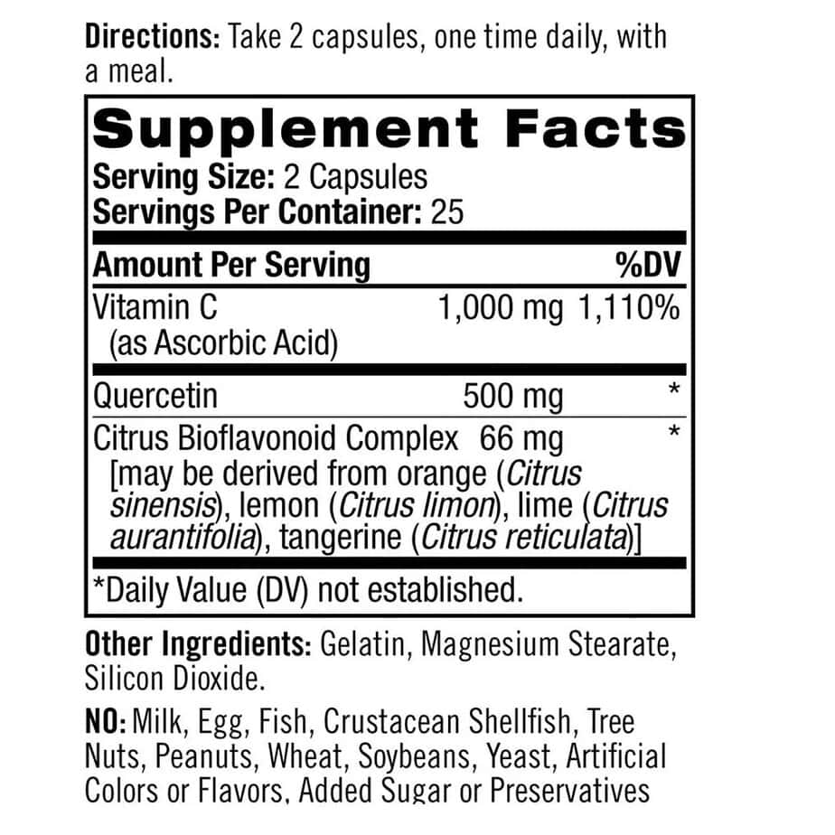 کمپلکس کوئرستین ناترول NATROL Quercetin Complex 2 کمپلکس کوئرستین ناترول NATROL Quercetin Complex