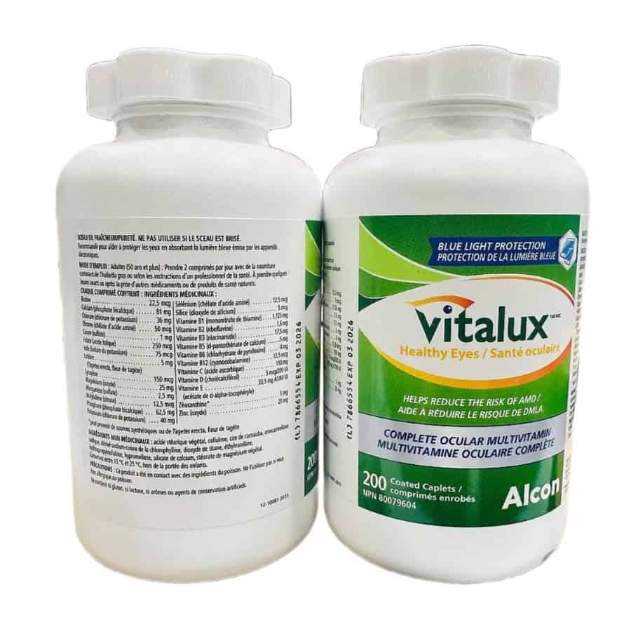تقویت کننده سلامت چشم ویتالوکس 130 عدد Vitalux Healthy Eyes 2 تقویت کننده سلامت چشم ویتالوکس 130 عدد Vitalux Healthy Eyes