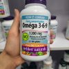 امگا 369 وبر نچرالز 1200 میلی گرم Webber Omega 3-6-9 14 امگا 369 وبر نچرالز 1200 میلی گرم Webber Omega 3-6-9