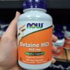 بتائین اچ سی ال ناو 648 میلی گرم 120 عدد NOW Betaine HCl 5 بتائین اچ سی ال ناو 648 میلی گرم 120 عدد NOW Betaine HCl