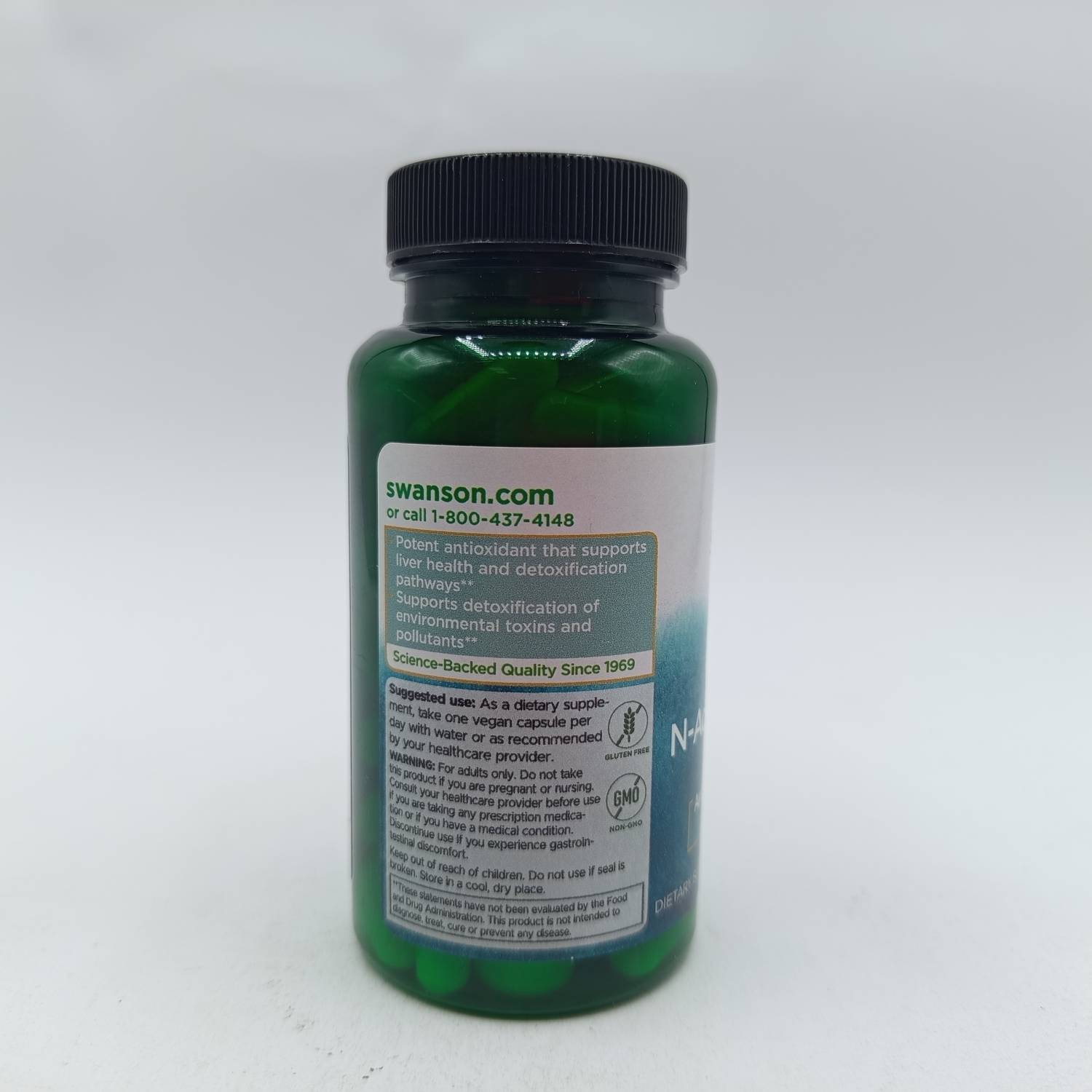 مکمل ان-استیل سیستئین سوانسون Swanson NAC 4 مکمل ان-استیل سیستئین سوانسون Swanson NAC