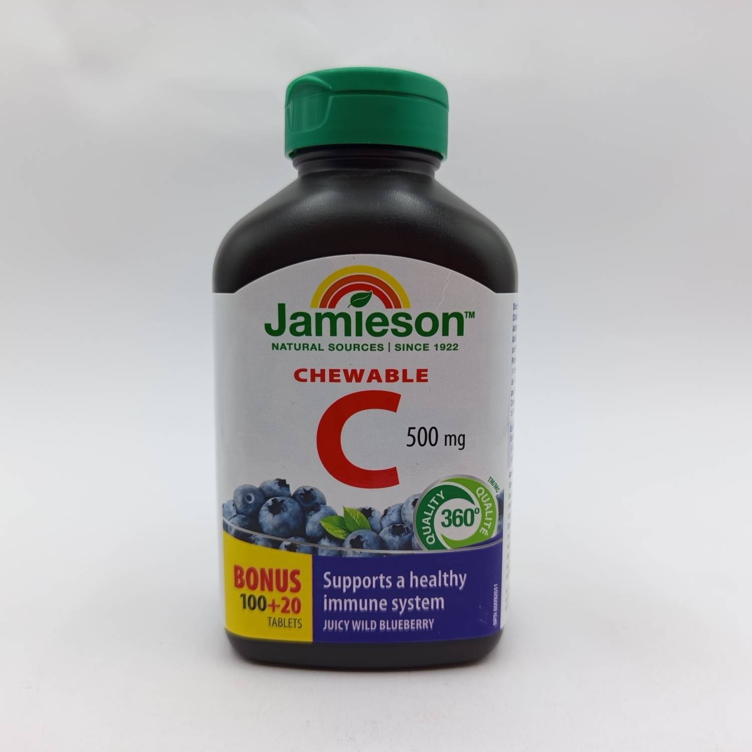 ویتامین سی جمیسون 500 میلی 120 عدد Jamieson Vitamin C 12 ویتامین سی جمیسون 500 میلی 120 عدد Jamieson Vitamin C