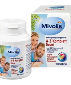 قرص مولتی ویتامین میوولیس Mivolis A-Z Compleet Depot
