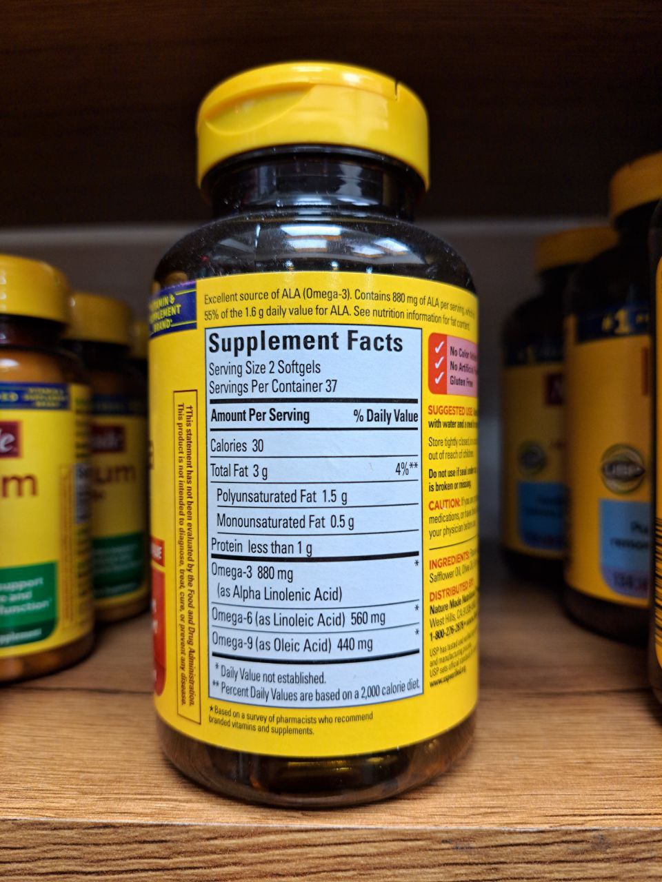 تریپل امگا نیچرمید Nature Made Triple Omega 3 تریپل امگا نیچرمید Nature Made Triple Omega
